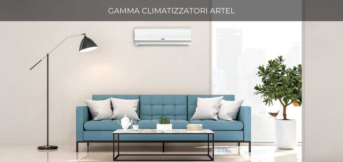 Gamma climatizzatori con pompa di calore Artel